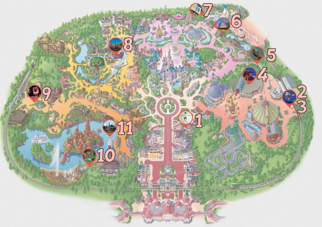 zone zen a Disneyland Paris